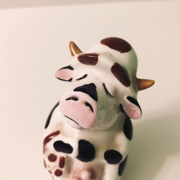 Brian Wood Studios Cheeky Devils Cow Figurines Ceramic Lot  of 2 - Picture 12 of 16